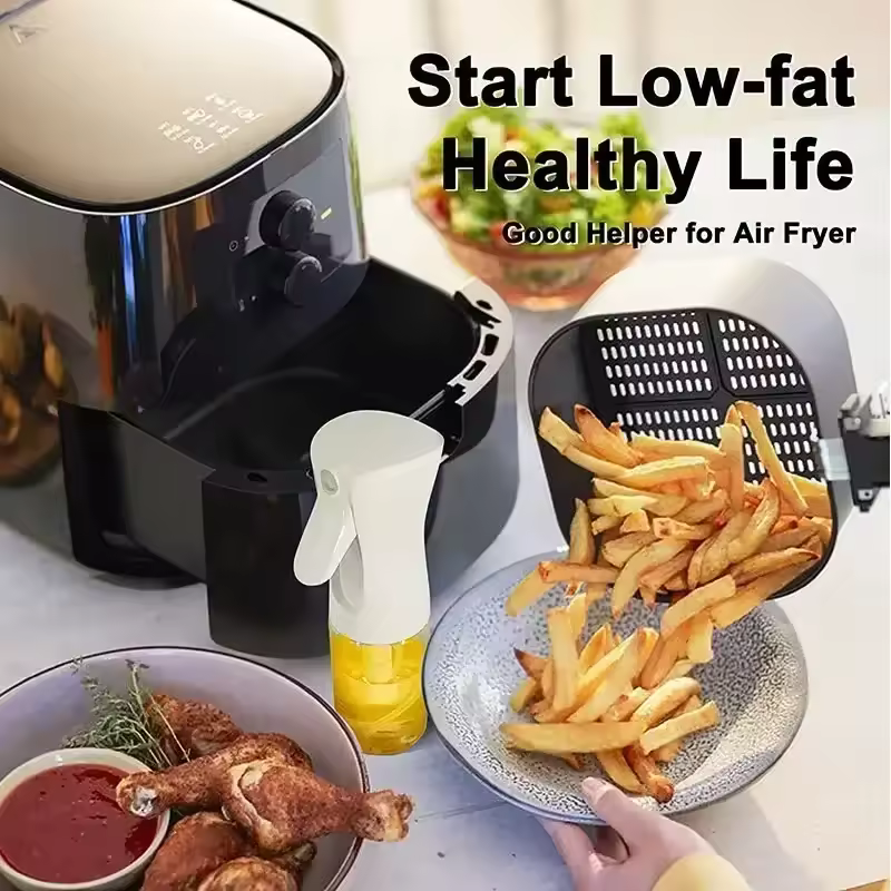 200/300/500ml Oil Spray olive oil spray Bottle Kitchen Cooking Dispenser Camping Baking Vinegar Soy Sauce Sprayer Containers