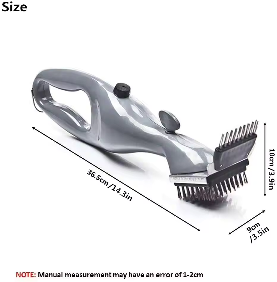 Barbecue Grill Outdoor Steam Cleaning Brushes BBQ Cleaner Suitable For Charcoal Scraper Gas Accessories Cooking Kitchen Tool